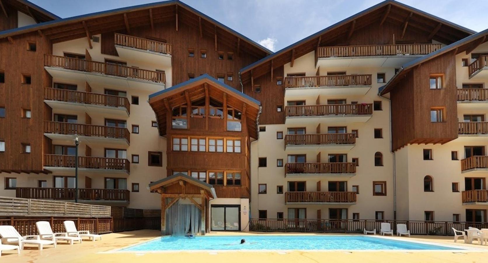 Vacanceole - Residence La Turra Valfrejus Buitenkant foto